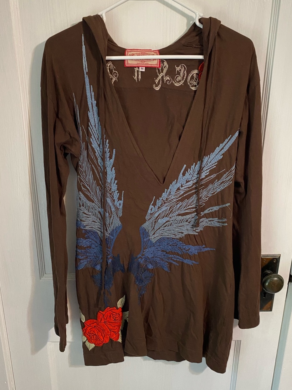 JWLA Johnny Was hooded rock and roll tunic